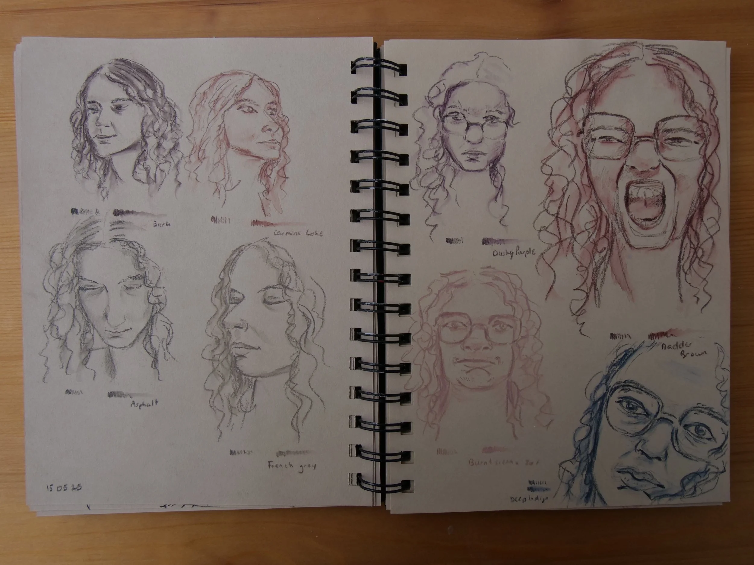 May 2025 - self portraits!