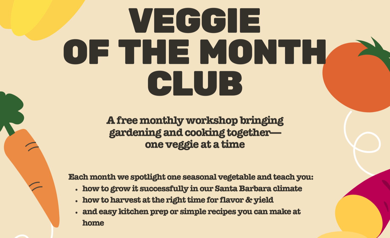 Veggie of the Month Club