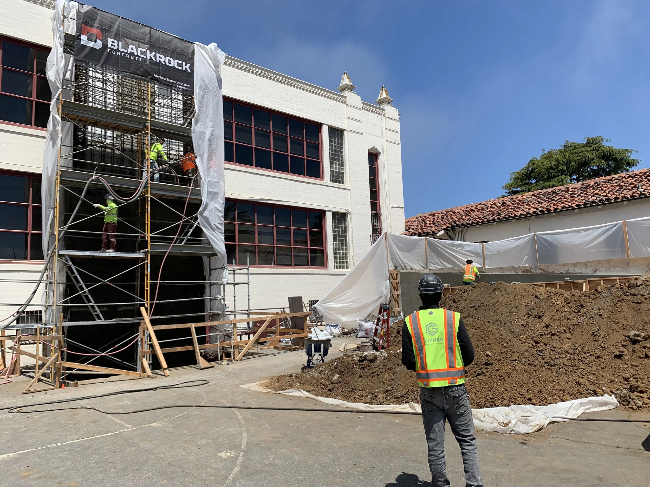 St Brendan Seismic, Blackrock Concrete