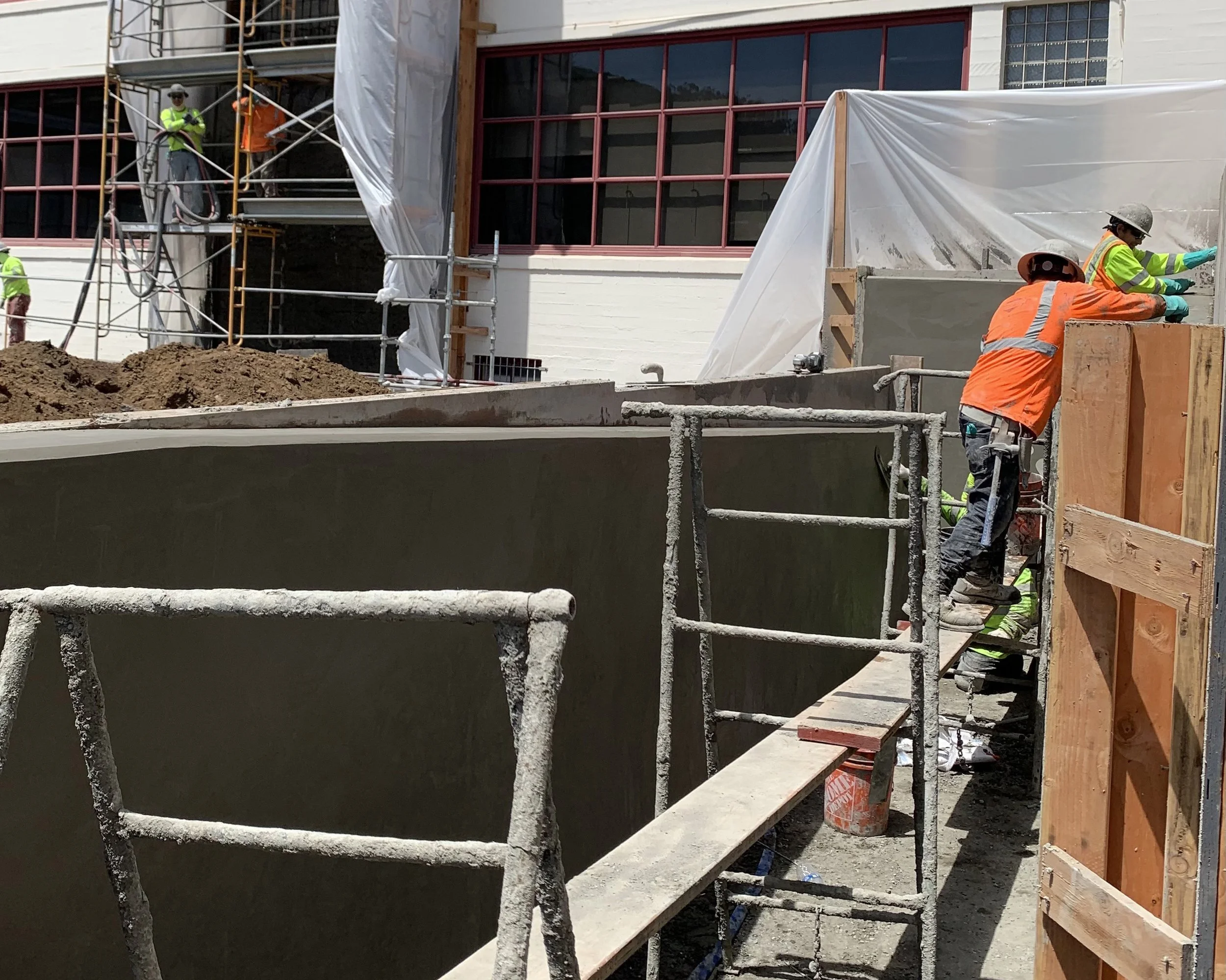 St Brendan Seismic, Blackrock Concrete