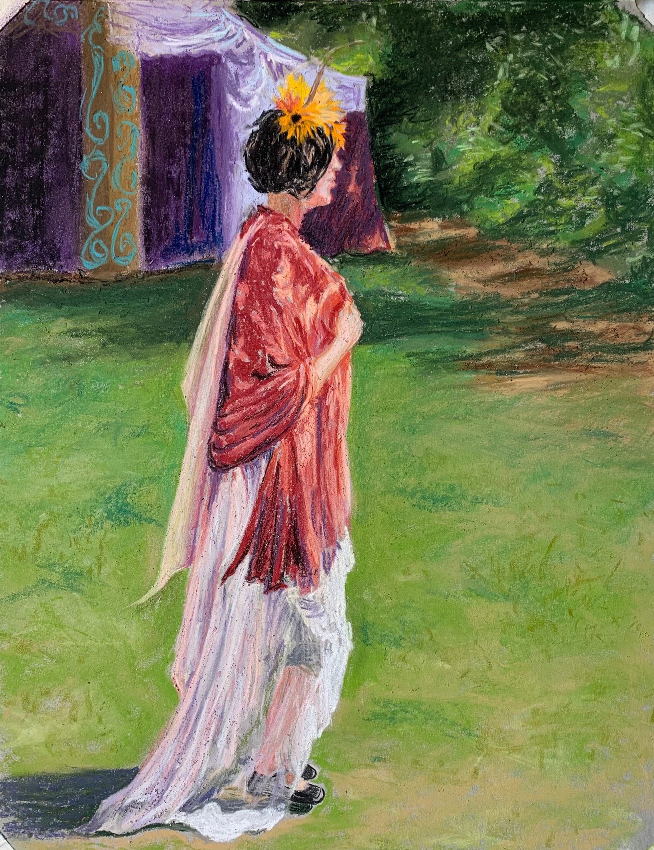 Woman in Disguise - Renaissance Festival
