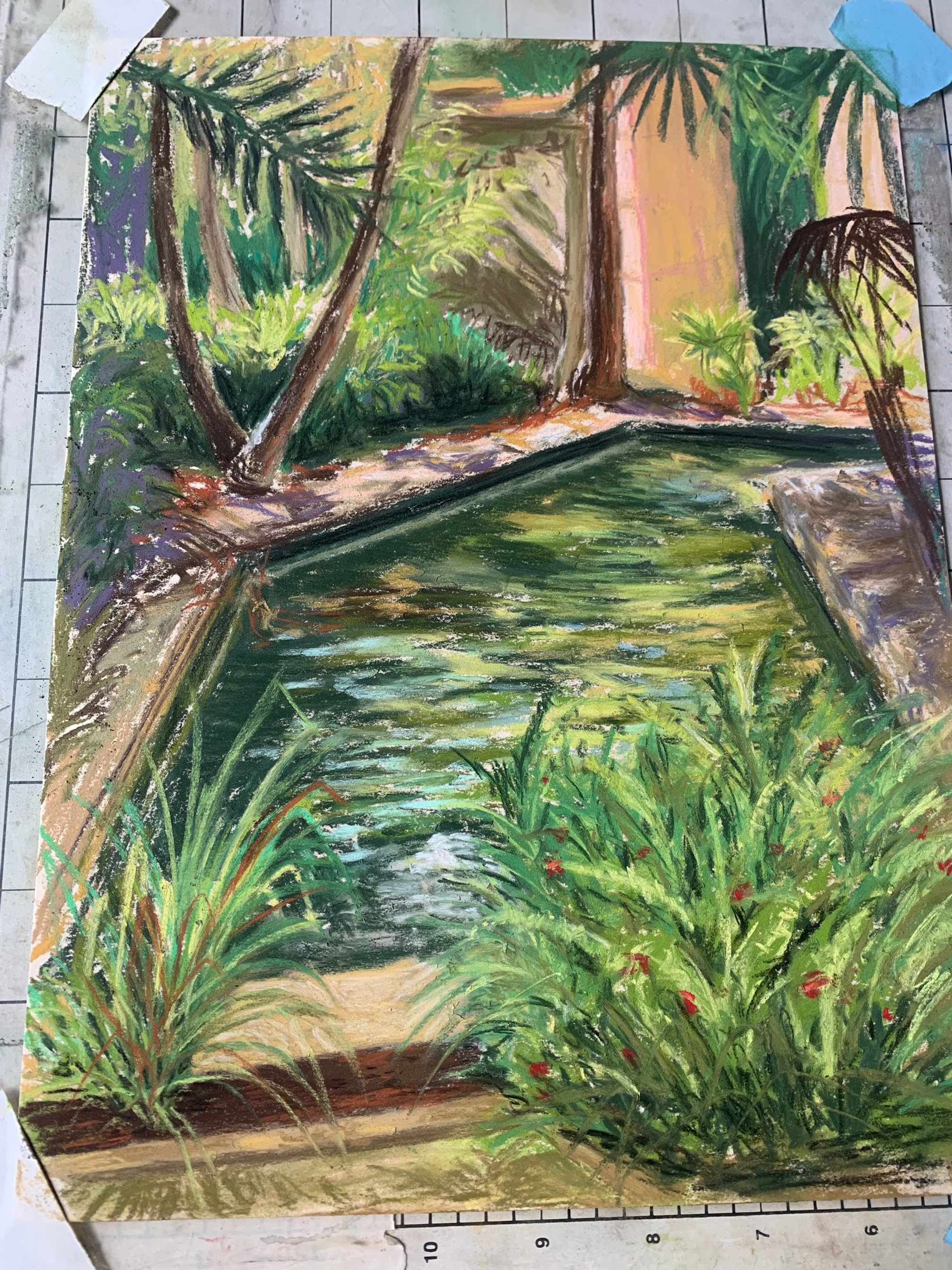 Pond Next to the Wedding Garden