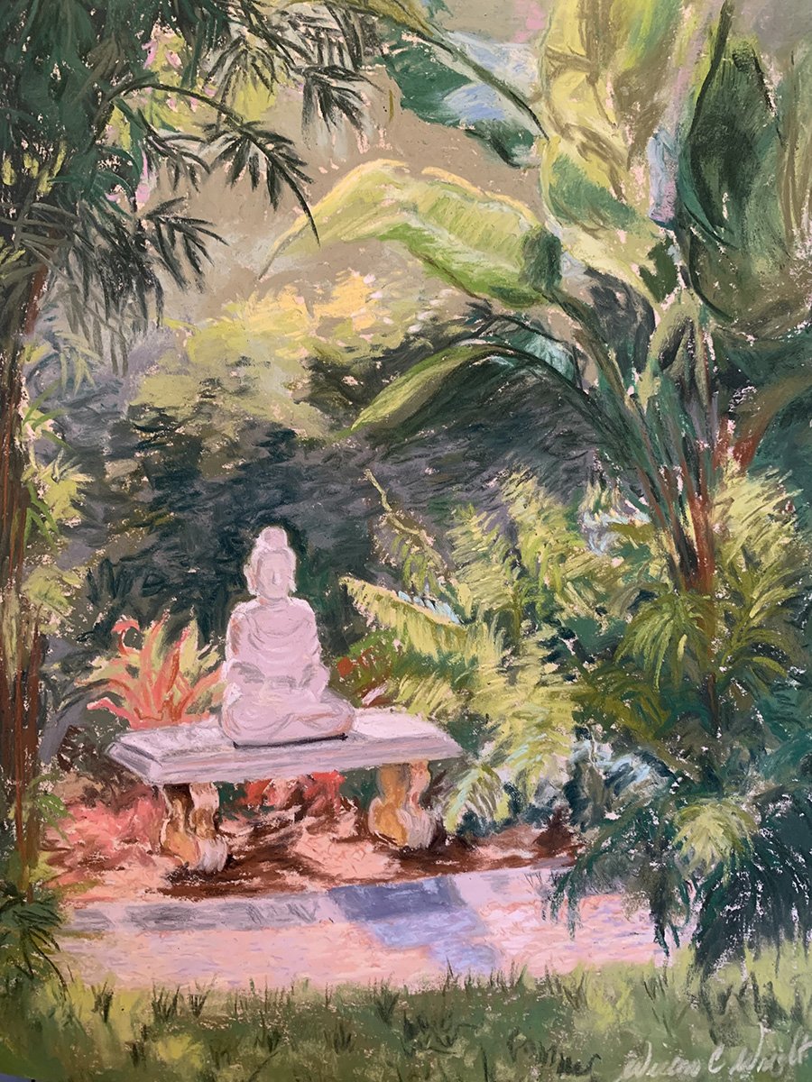 Floating Buddha (Plein Air)