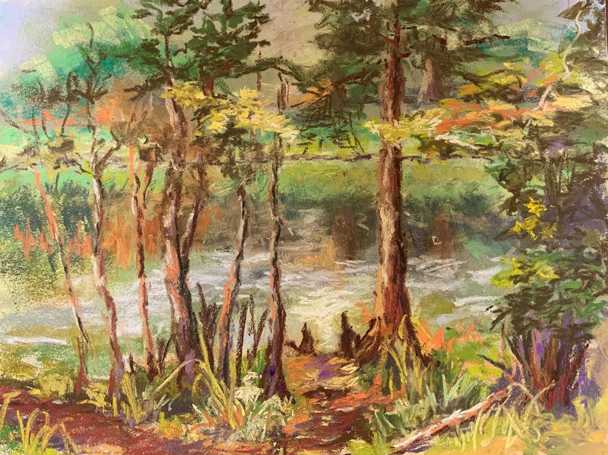 A Path to the River (Plein Air)