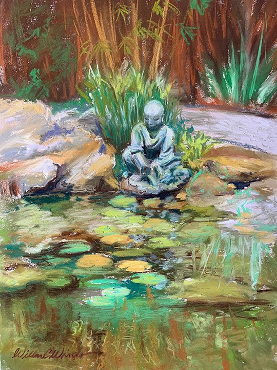 Buddha by the Pond