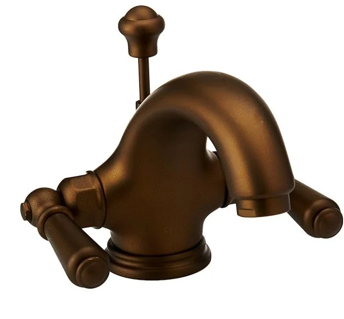 Grifo de baño Perrin and Rowe con desagüe emergente y palanca de metal- ROHL