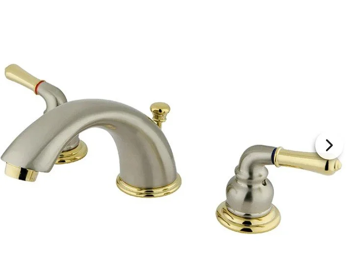 Grifo de baño Magellan de dos manijas y 3 orificios - Kingston Brass