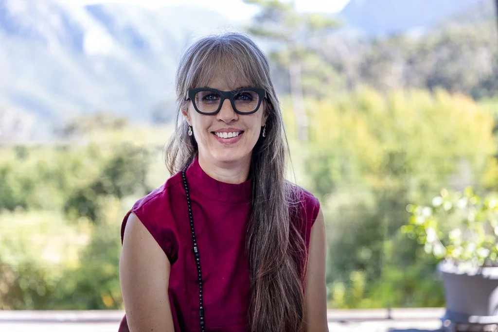 Alrina Laker, founder of Sacred Ember, bridging corporate leadership experience with shamanic energy medicine