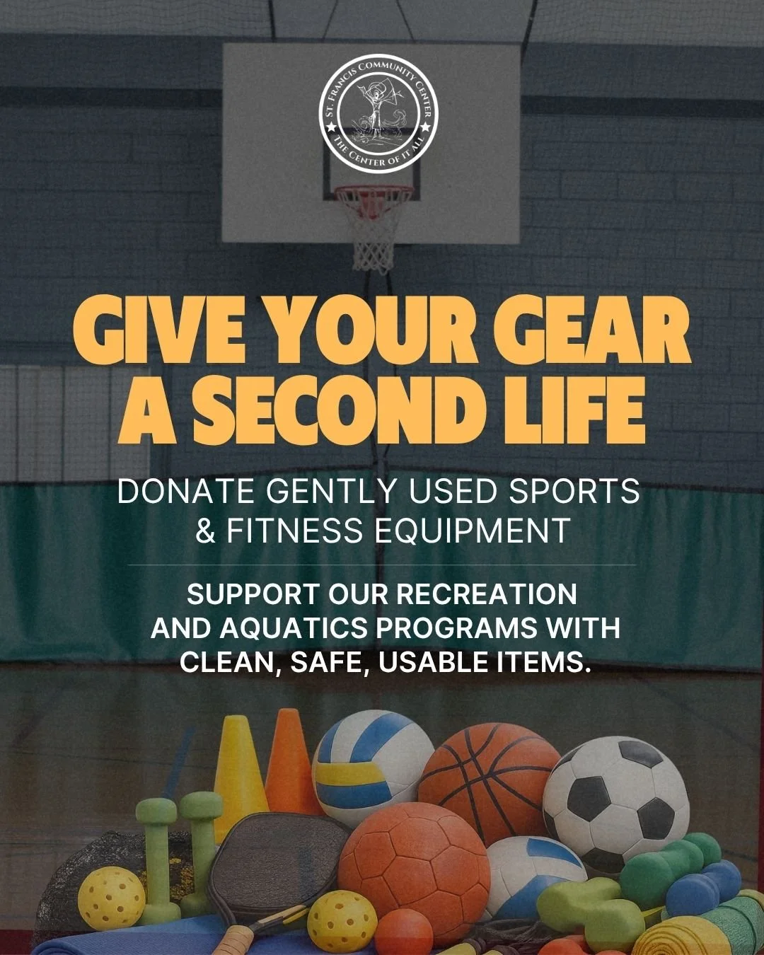 GIVE YOUR GEAR A SECOND LIFE