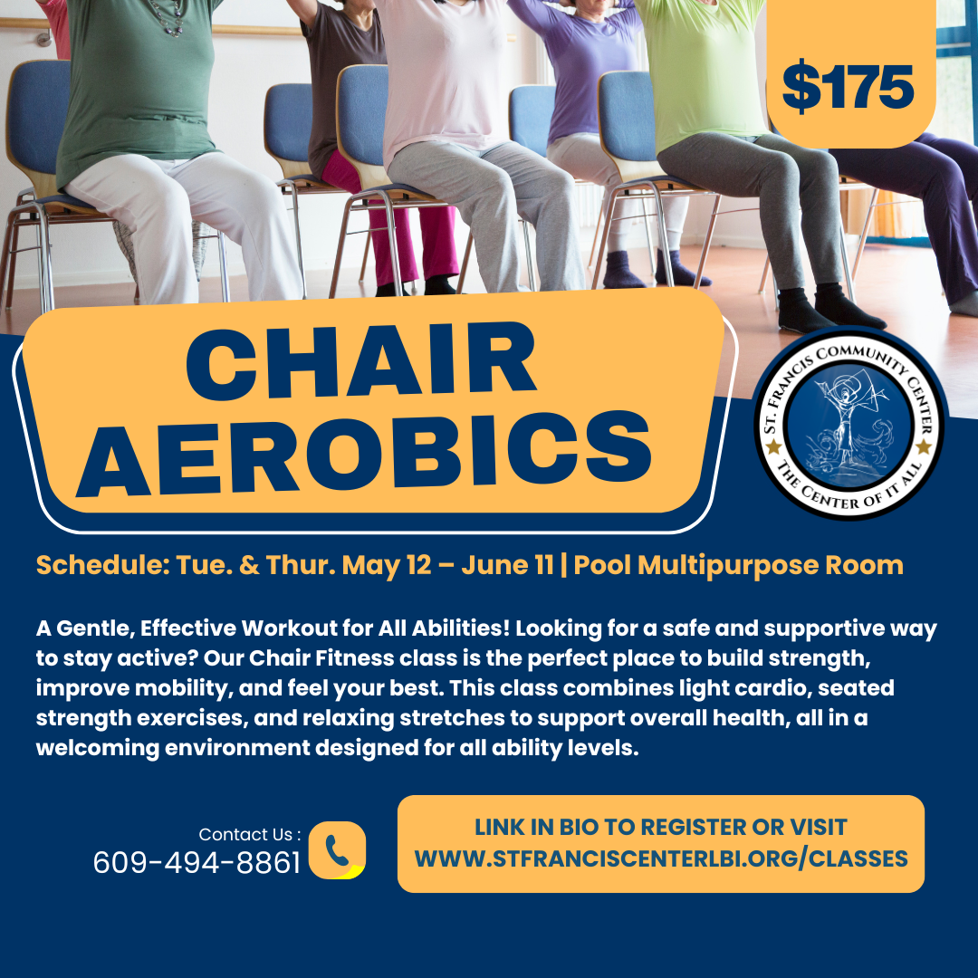 Stay Active, Stay Strong with Chair Aerobics!