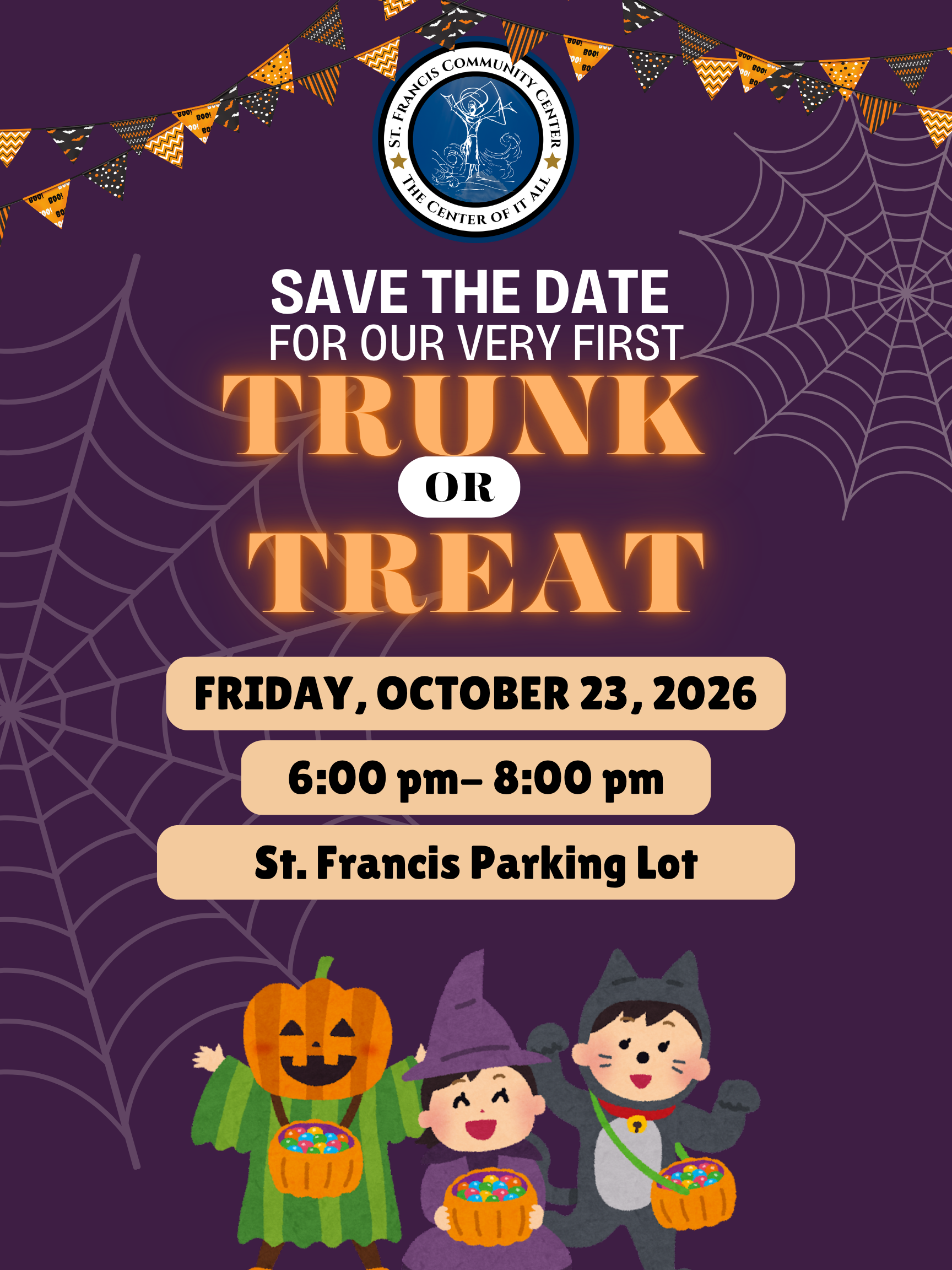 Trunk or Treat (SAVE THE DATE