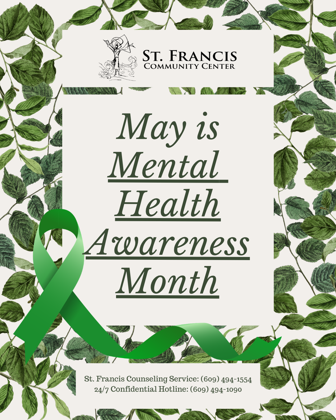 May is Mental Health Awareness Month