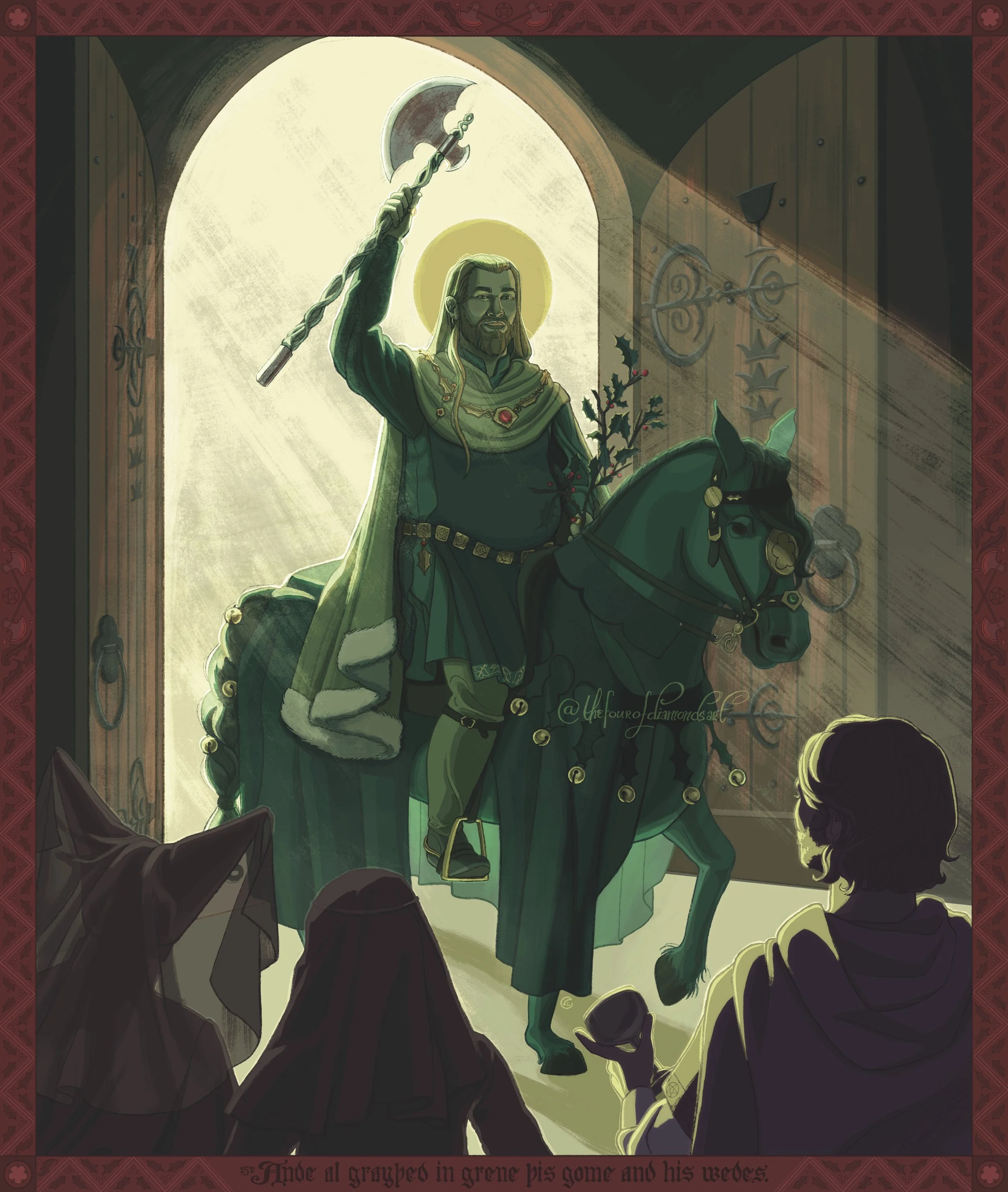 Over All Deepest Green (Sir Gawain and the Green Knight)