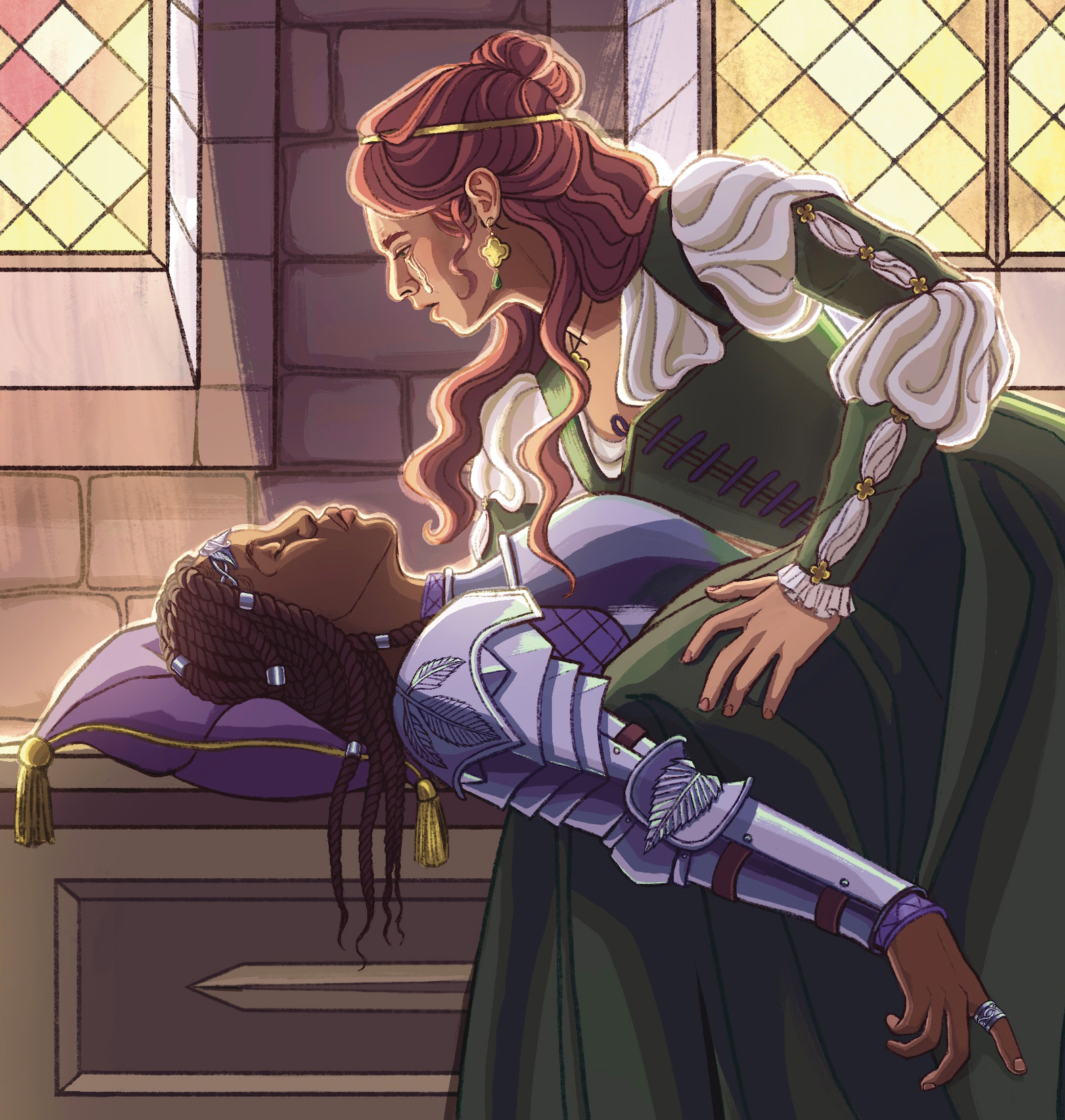 Detail, True Love's Kiss (Sleeping Beauty)