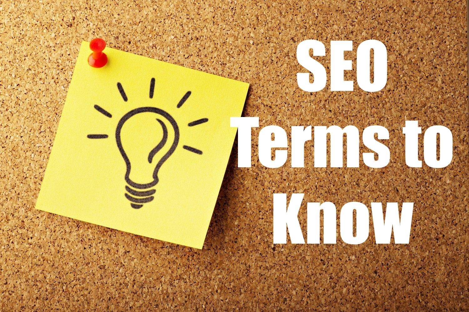 SEO Terms To Know