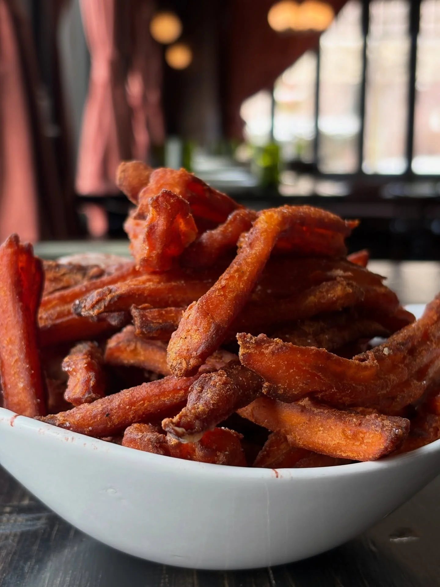 The perfect way to upgrade your meal
Our sweet potato fries bring the perfect crunch with a touch of sweet&mdash;because your side should never be an afterthought.