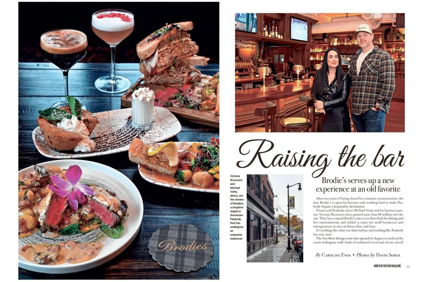 Thank you to North of Boston Magazine, Caroline Enos, and David Sokol for telling our story in the Spring 2026 issue. 

Everything we do is rooted in hospitality &mdash; creating spaces where people feel comfortable, celebrated, and cared for. Whethe