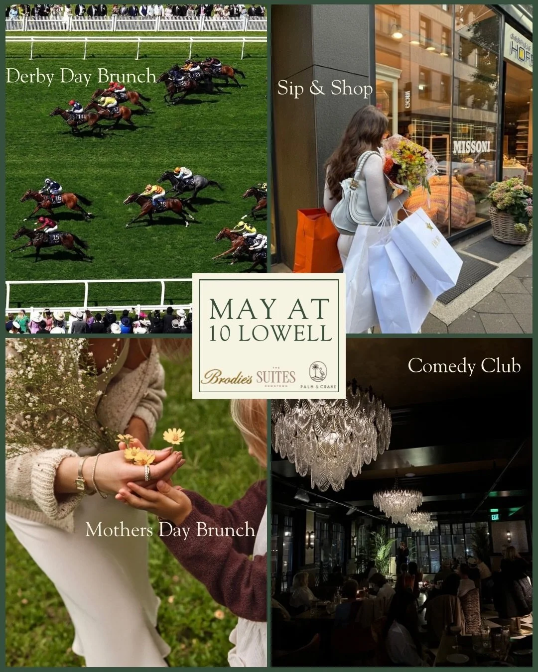 We&rsquo;ve got plans for you this spring. Time to leave the group chat and actually make something happen&mdash;we&rsquo;re stacked with events all month long!

Swipe through and lock in your next outing by visiting the experiences tab at brodiespea