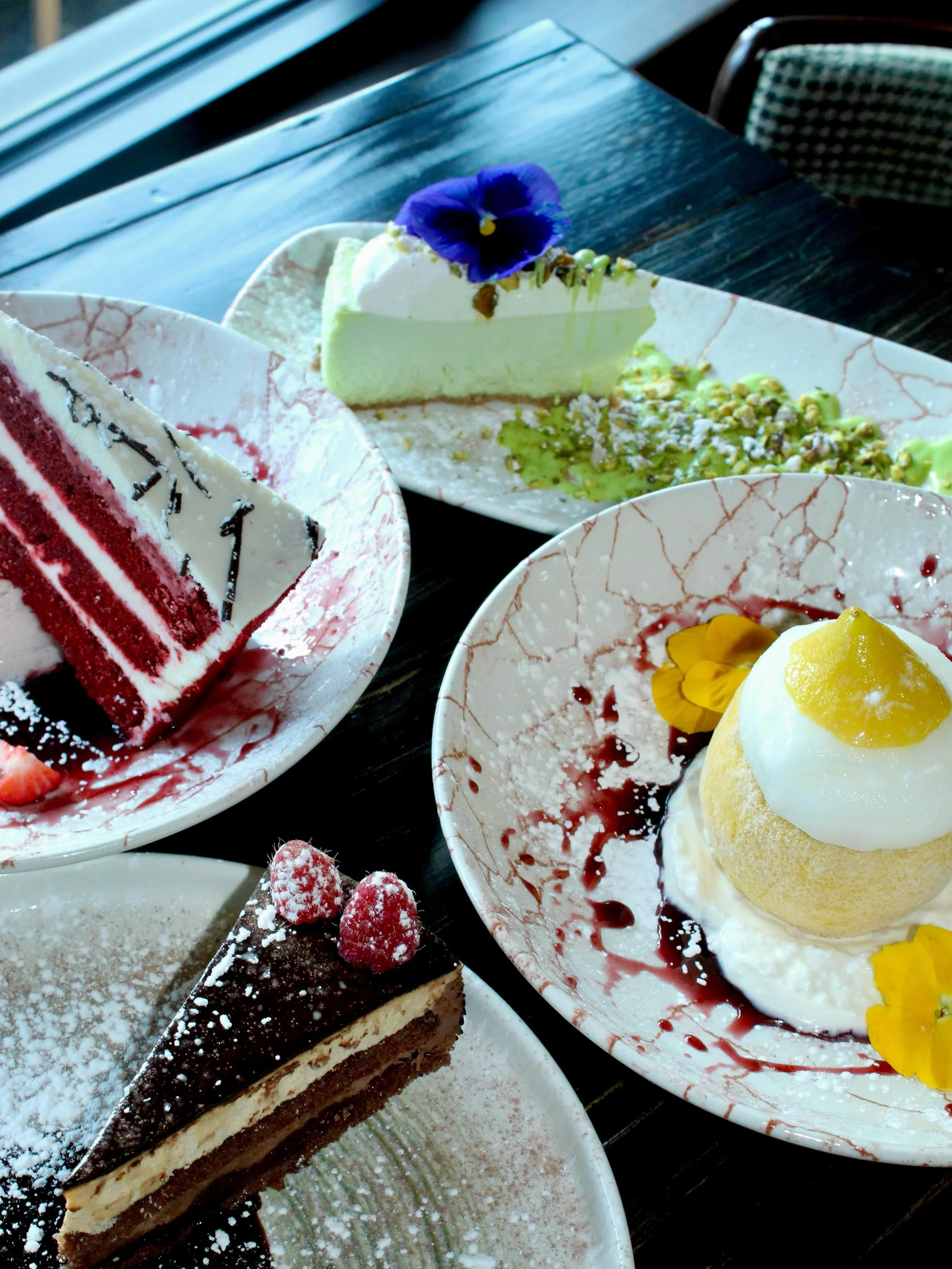 Sweet cravings = cured.
Our new dessert lineup will have you ordering one for now&hellip; and an extra for later