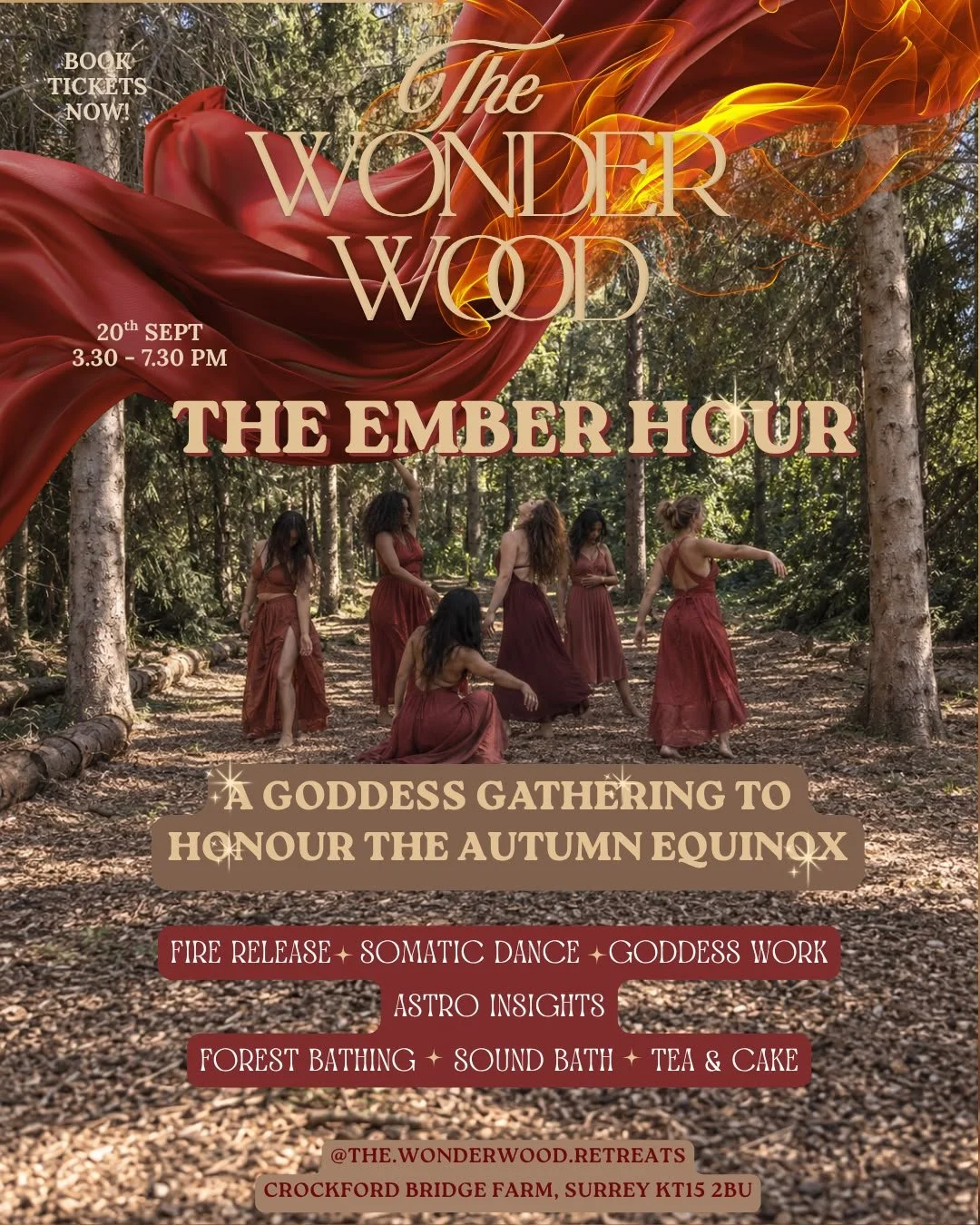 The Wonder Wood Presents: The Ember Hour - An Autumn Equinox Goddess Gathering
