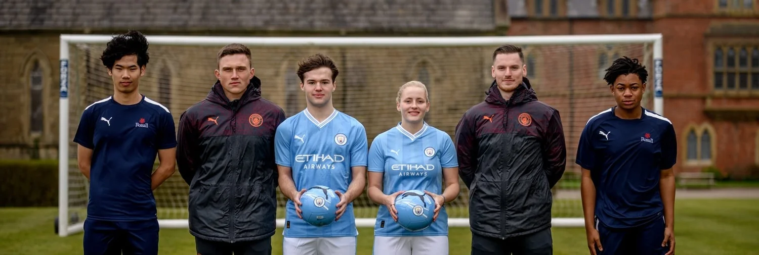 Rossall School Elite Football programme with Manchester City FC