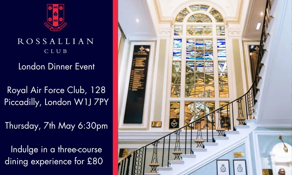 Rossallian Club London Dinner Event