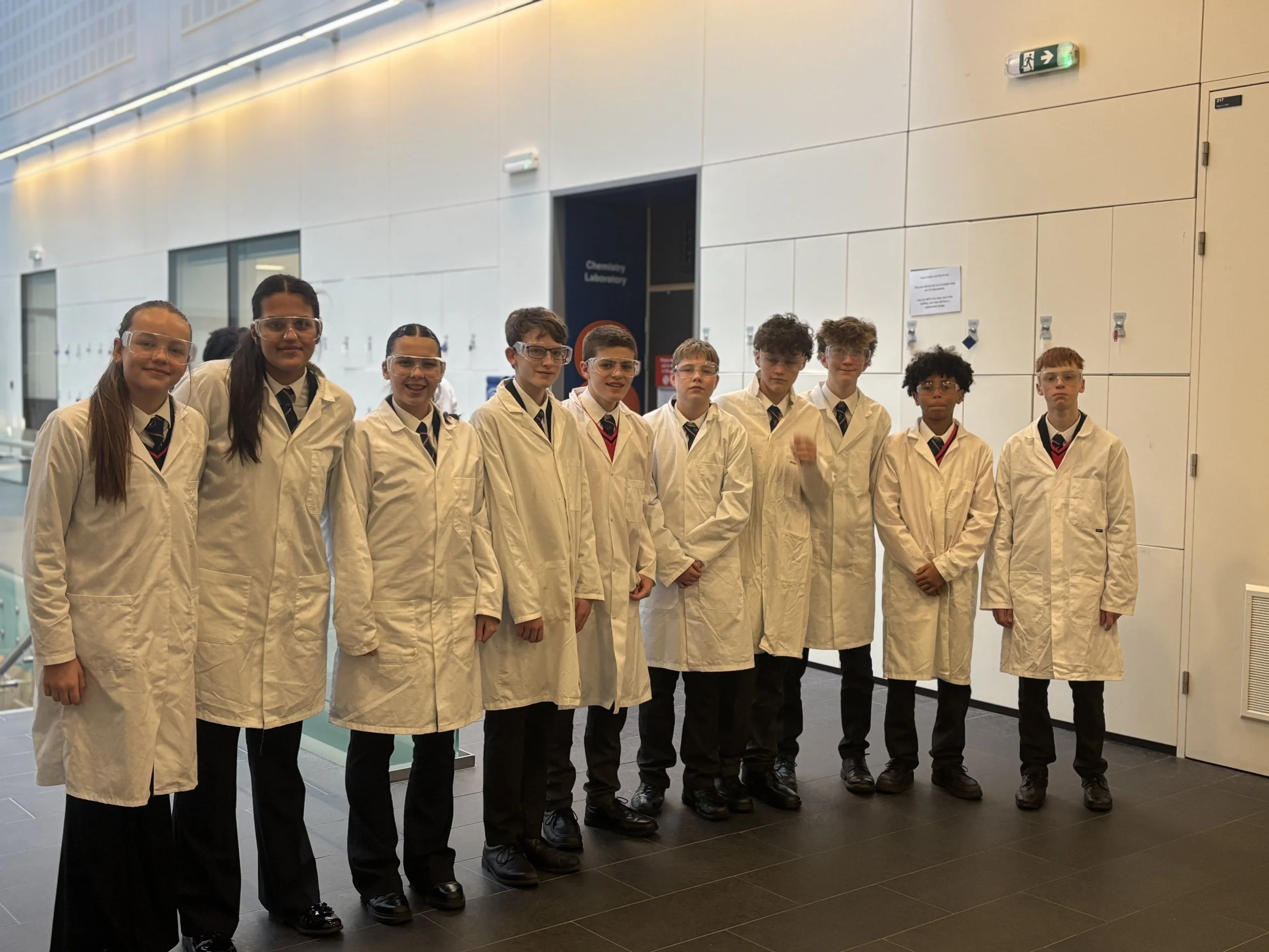 Year 9 STEM Visit to the University of Liverpool