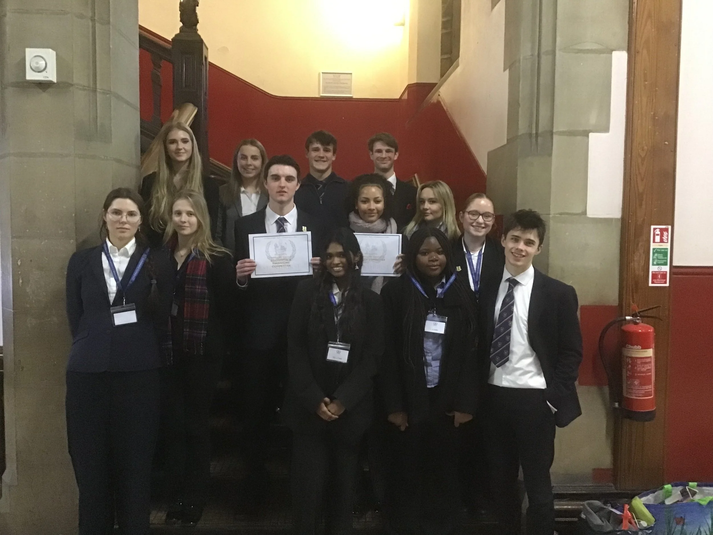 Rossall Delegations Shine at Stonyhurst Model United Nations