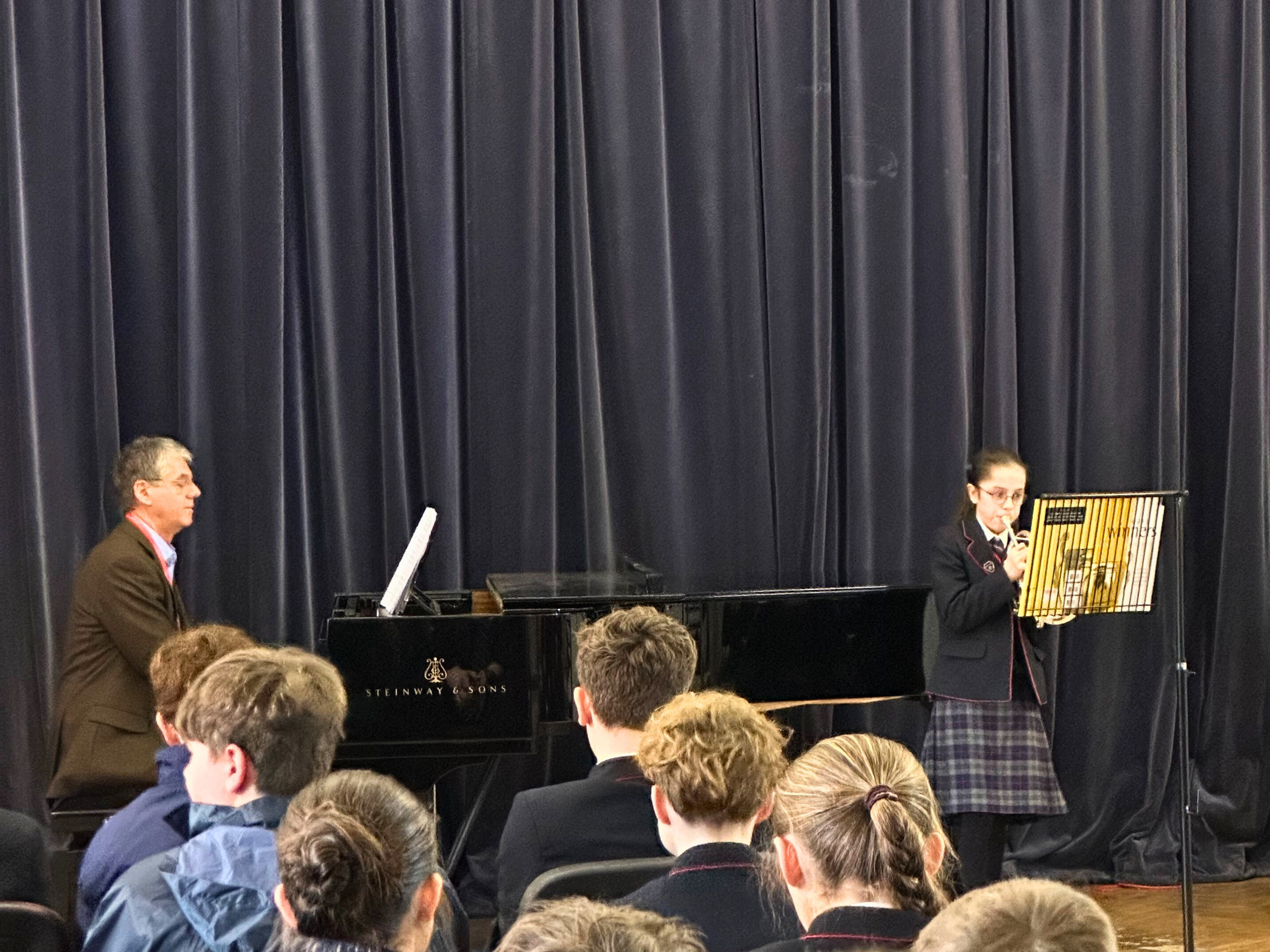 Lunchtime Magic: Year 7 Music Scholar Shines