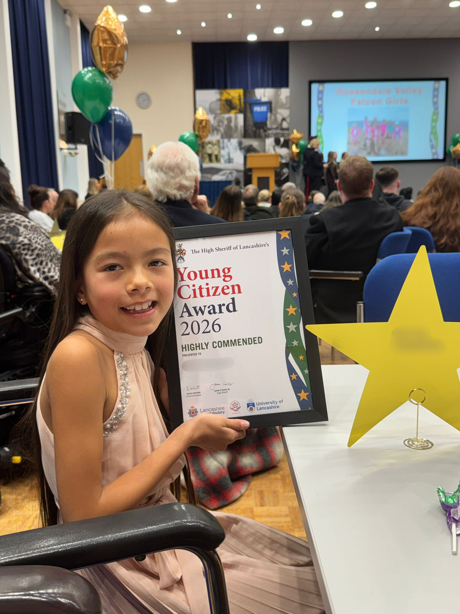 Rossall Preparatory Pupil Honoured with Prestigious Young Citizen Award