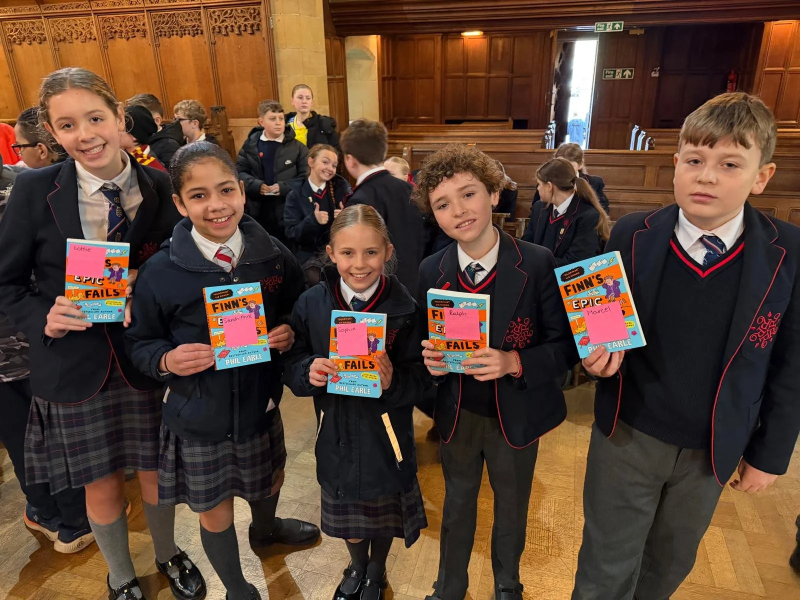 Inspiring a Love of Reading: Phil Earle Visits Rossall School