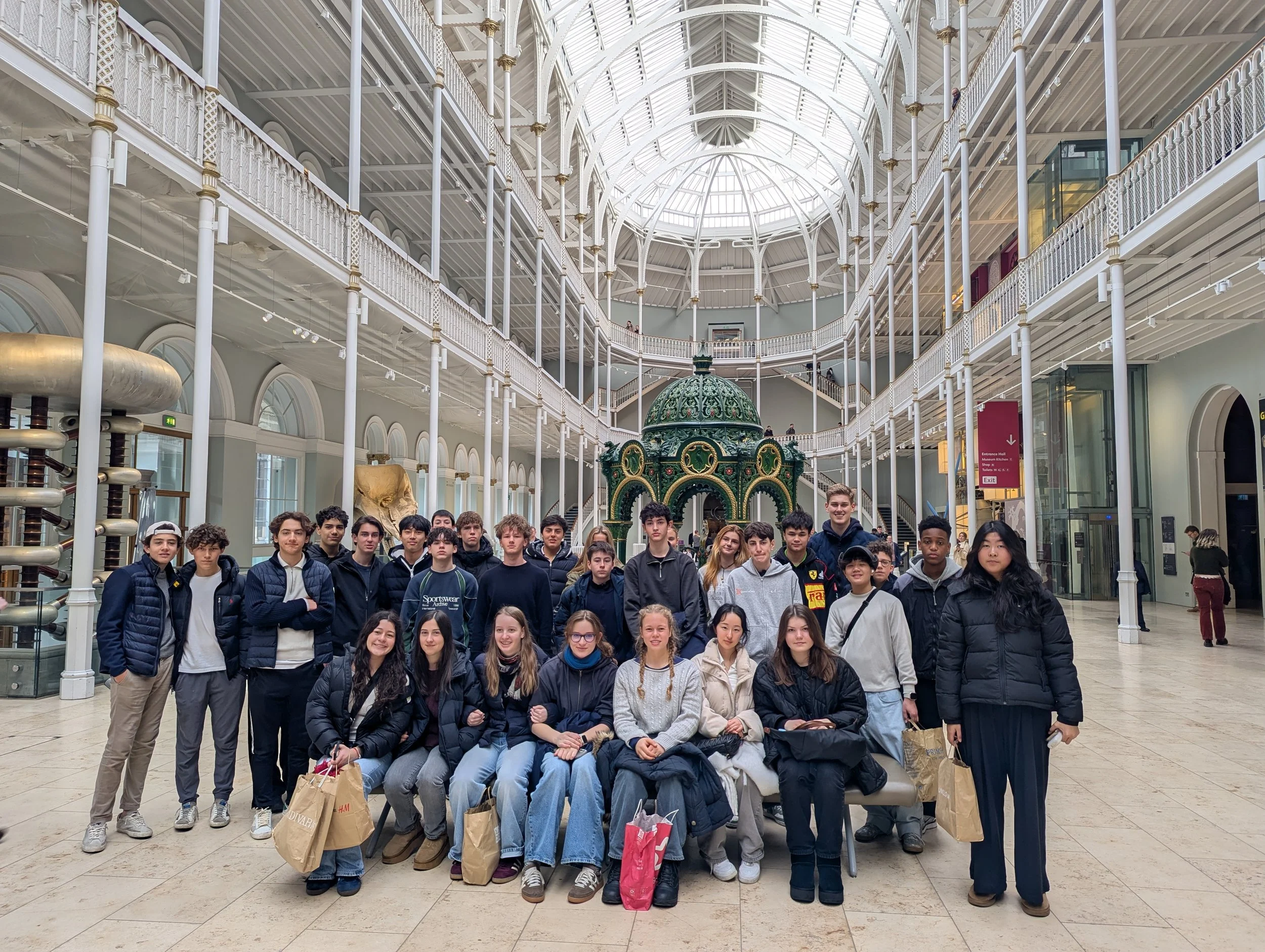Rossall Students Explore the History and Culture of Edinburgh