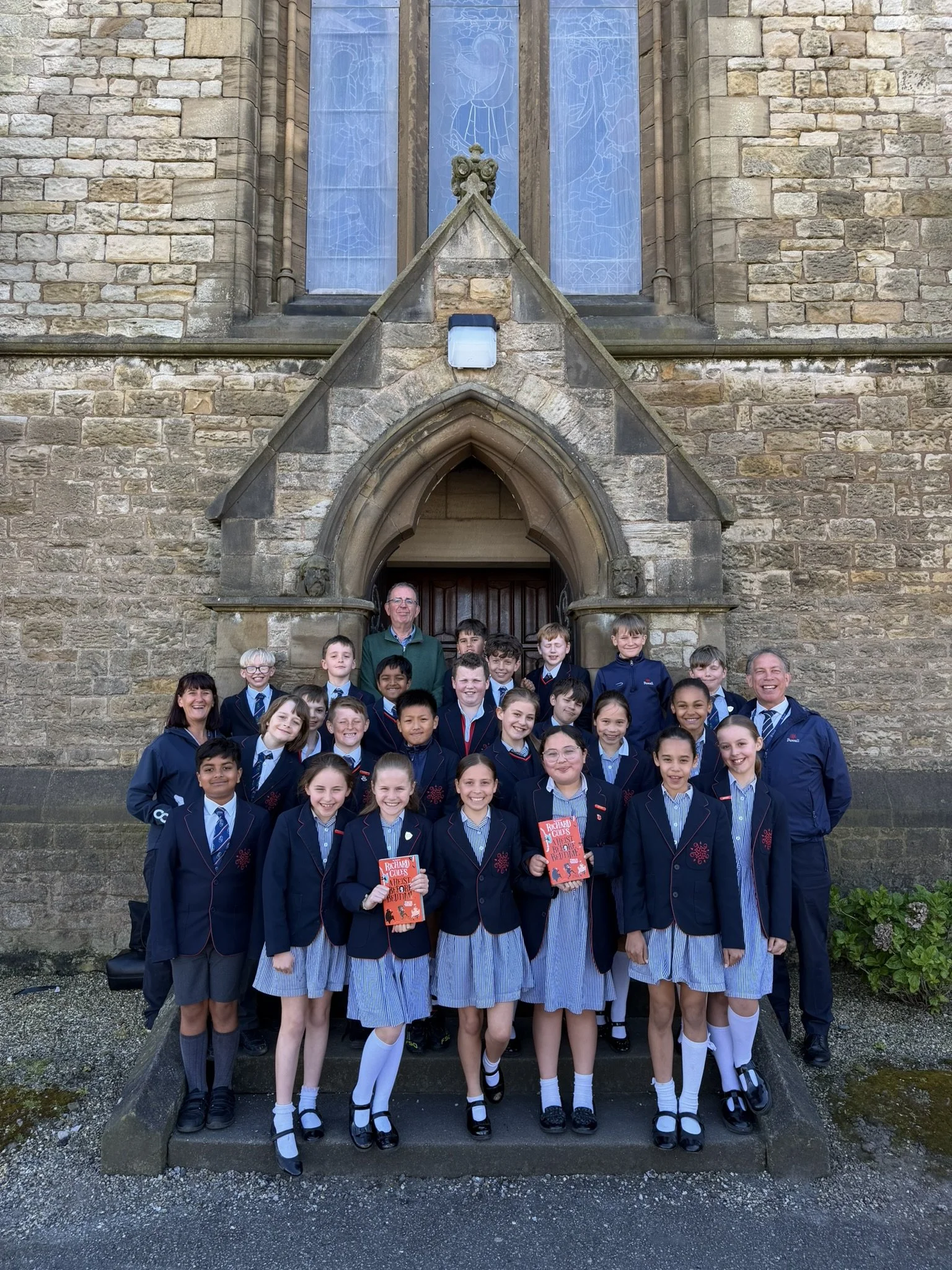 Reverend Richard Coles Brings A Heist Before Bedtime to Rossall School