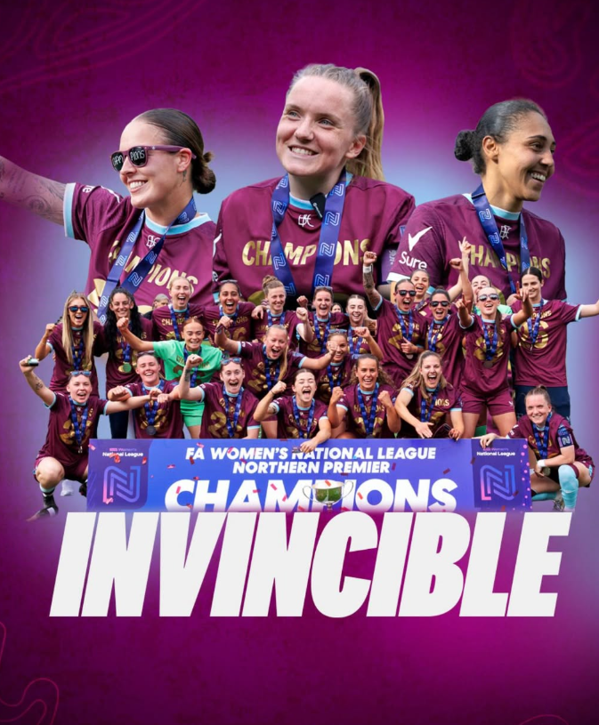 Former Rossall Student Crowned League Champion with Burnley FC Women