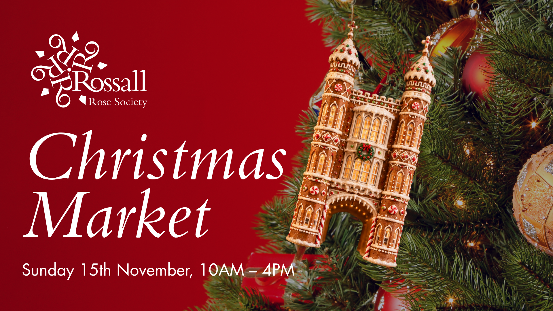 Christmas Market: Rossall Rose Society