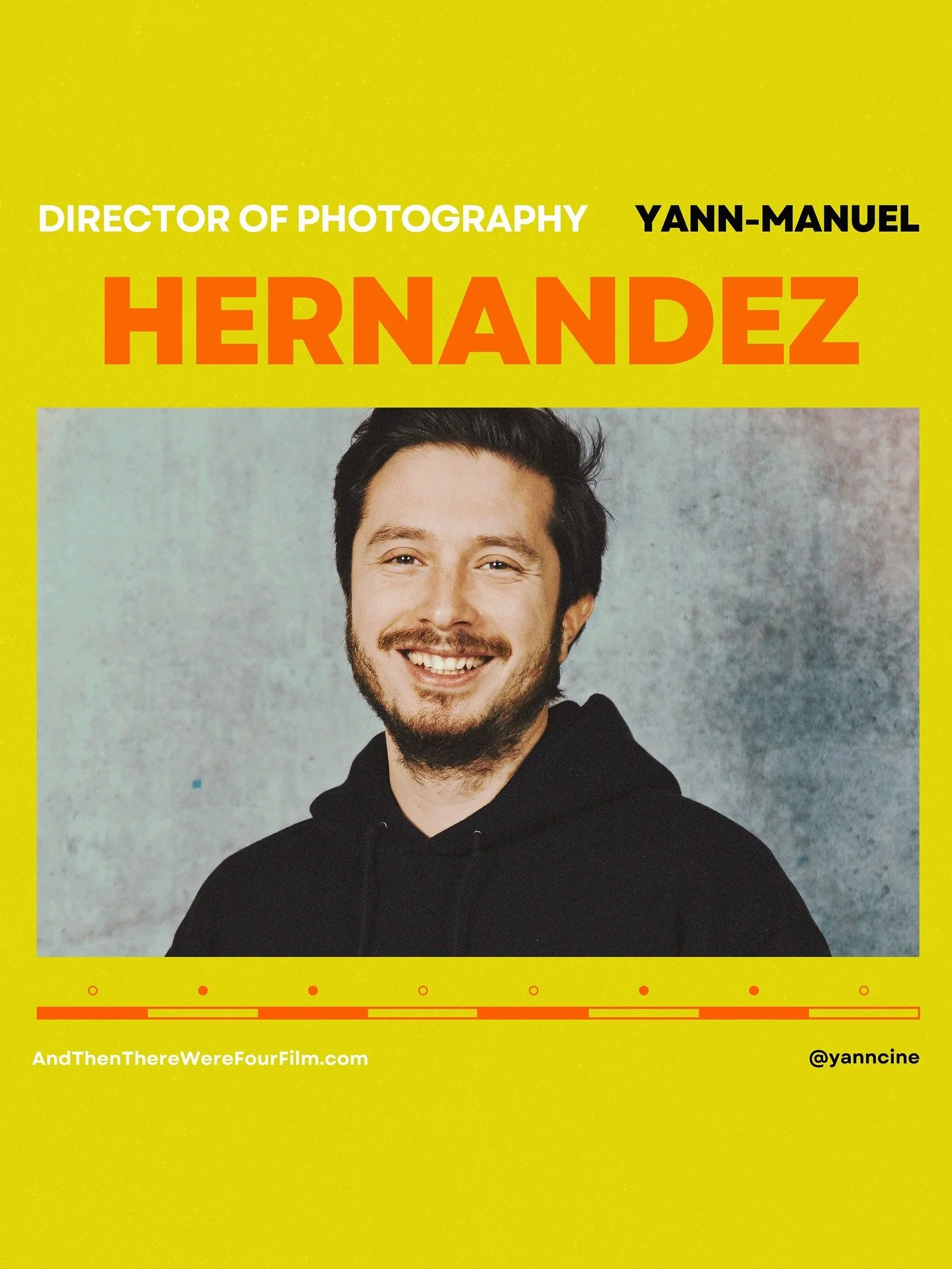 Welcome, @yanncine! 👏 We&rsquo;re so incredibly lucky to have you on board. 🥹

Panavision, the Canadian Society of Cinematographers and the Kodak awards have praised his work&mdash;and his projects have crossed international film festival screens (