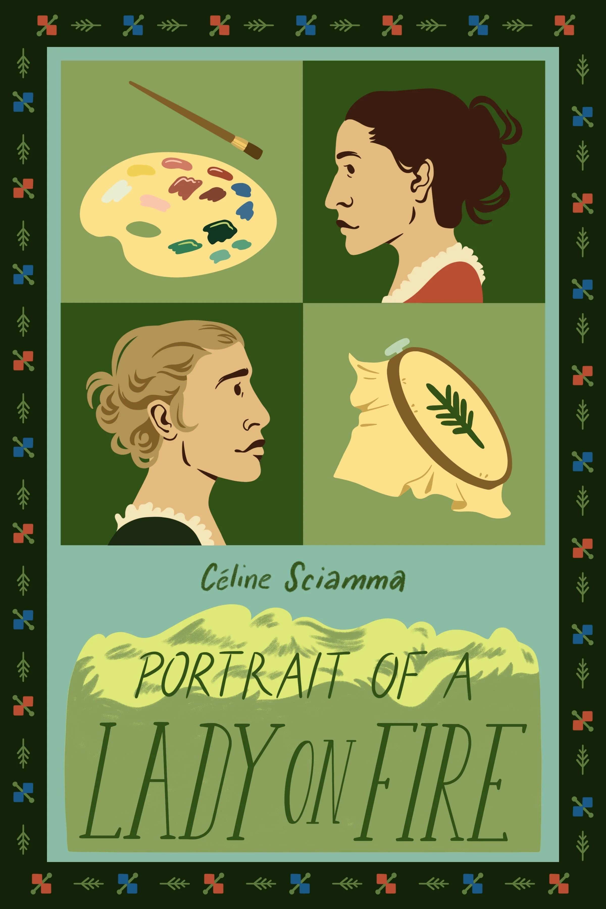 “Portrait of a Lady on Fire” poster
Procreate
2023