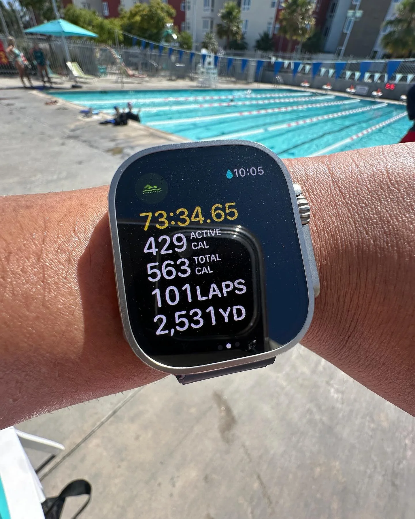 I've been super into swimming for over a year now! It's been such an awesome journey, and I'm really excited to see the little improvements. 🏊&zwj;♀️ Every little step forward gets me pumped and keeps me wanting to push myself even more!