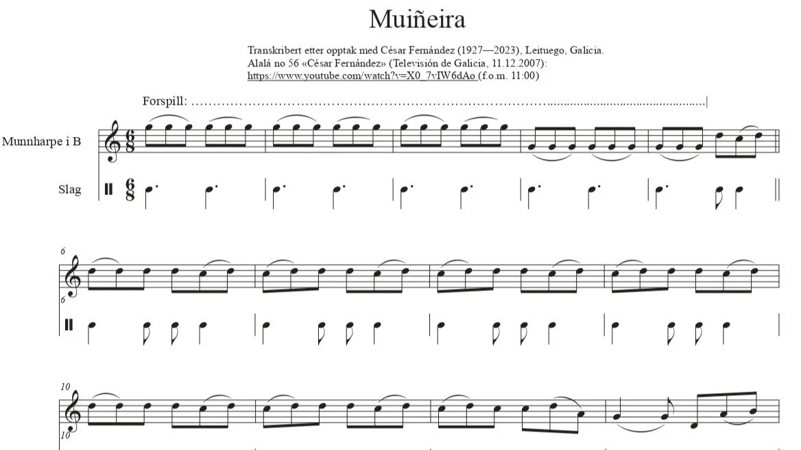 En munnharpeslektning i Annerledes-Spania