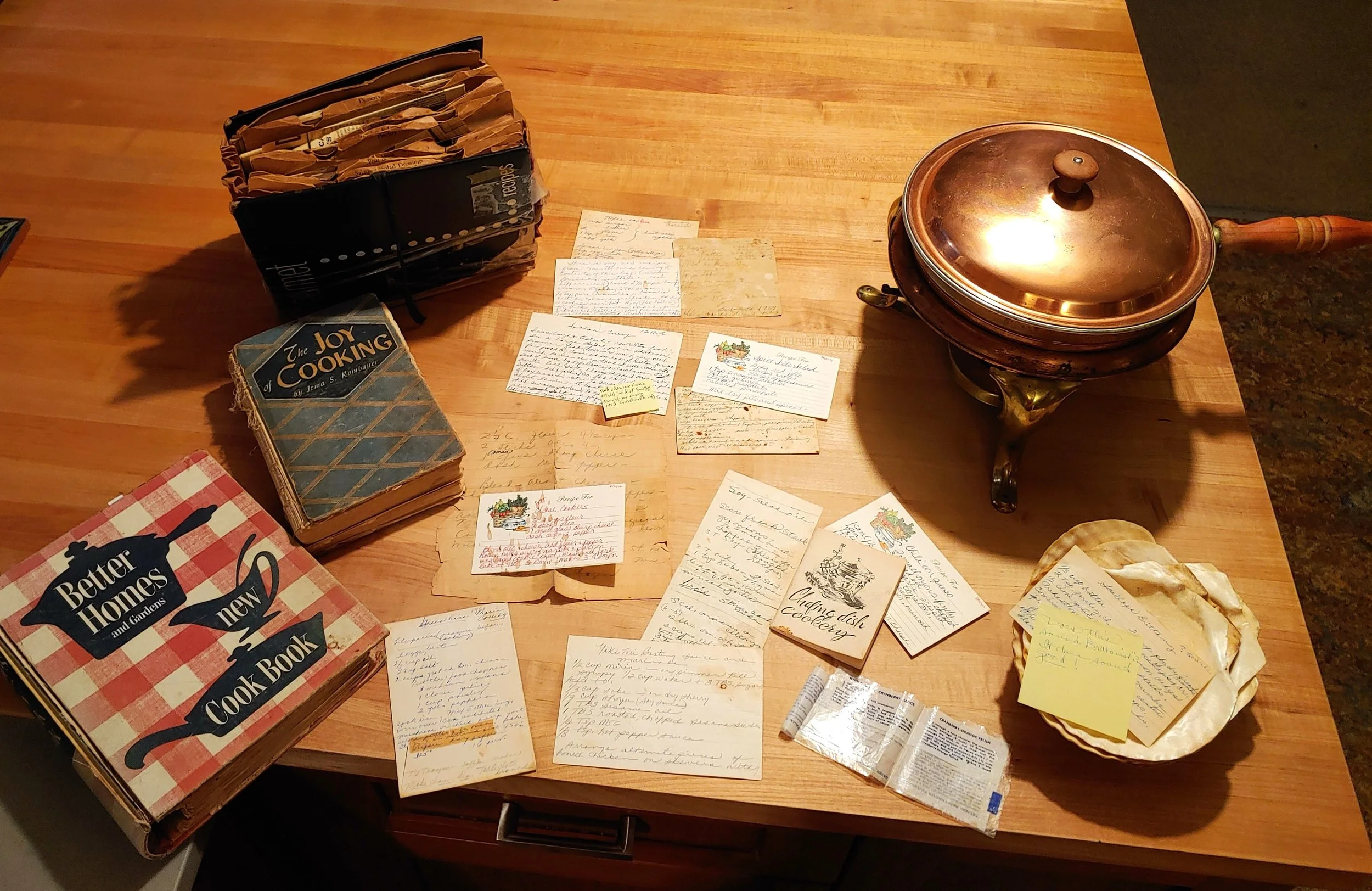 Long Live the Recipe Box