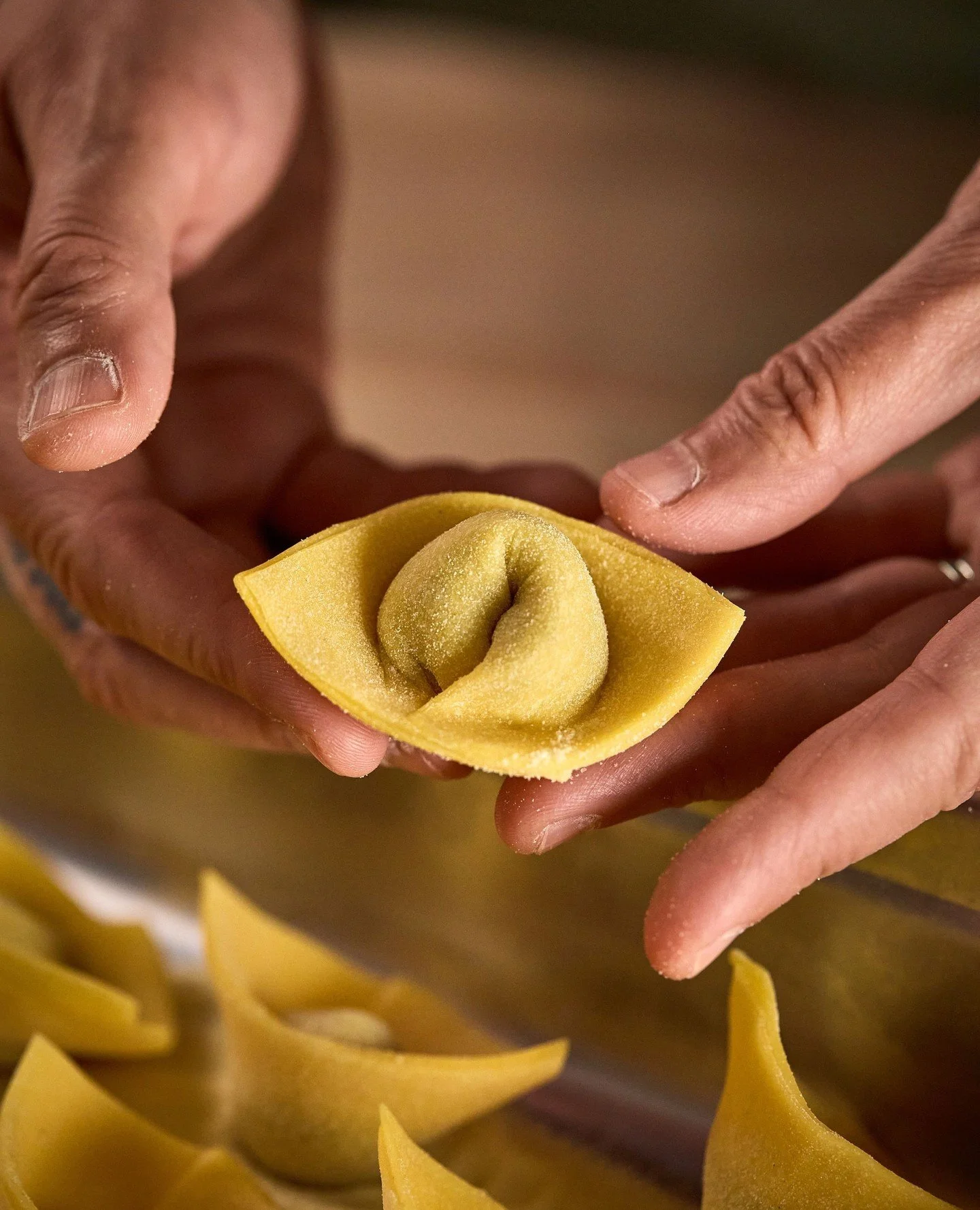 In the pasta room, that's where the magic happens. ✨️ Have you tried our Beef Cheek Tortelli with aged balsamic and parmesan yet?