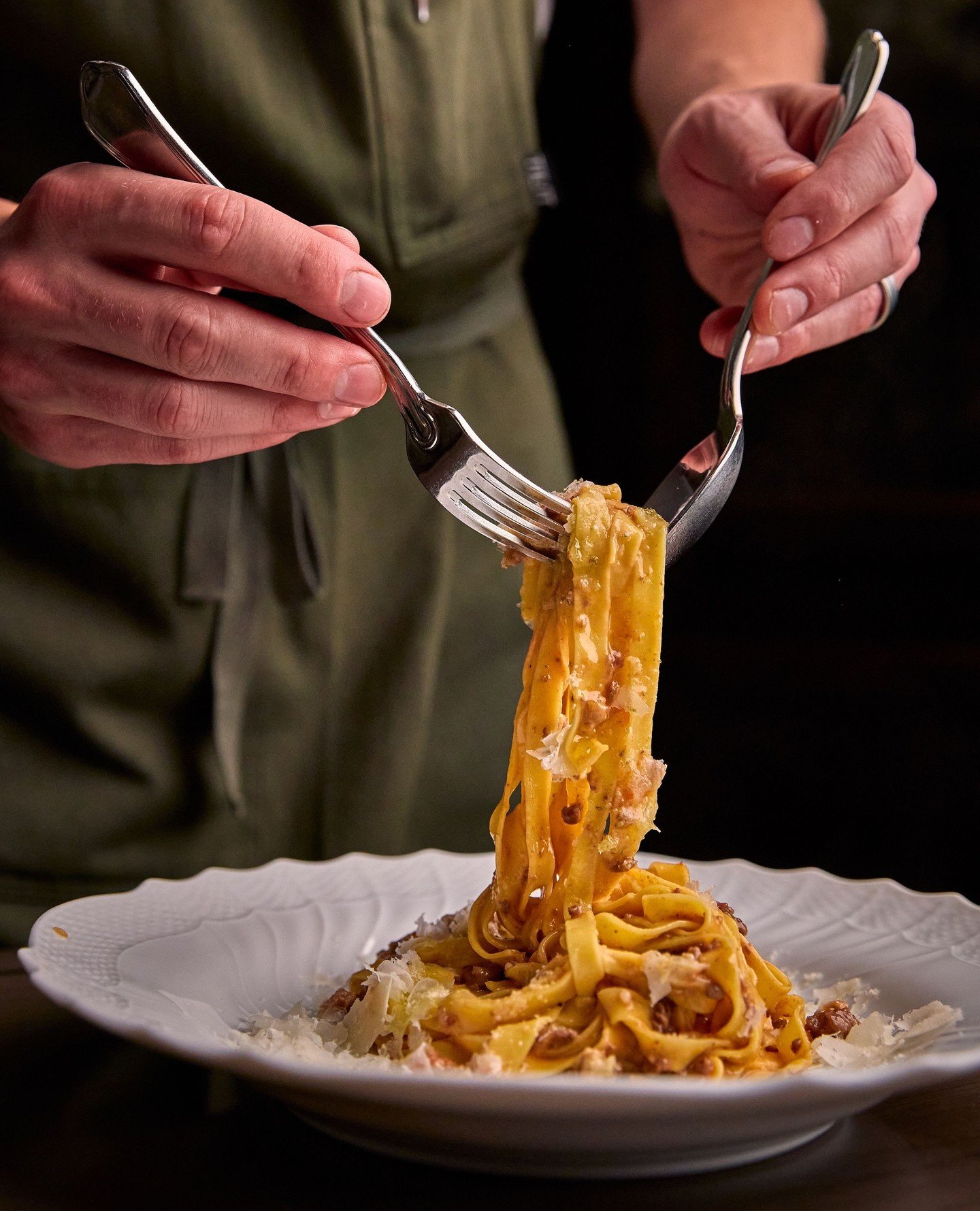 Dinner plans: Tagliatelle Bolognese.
