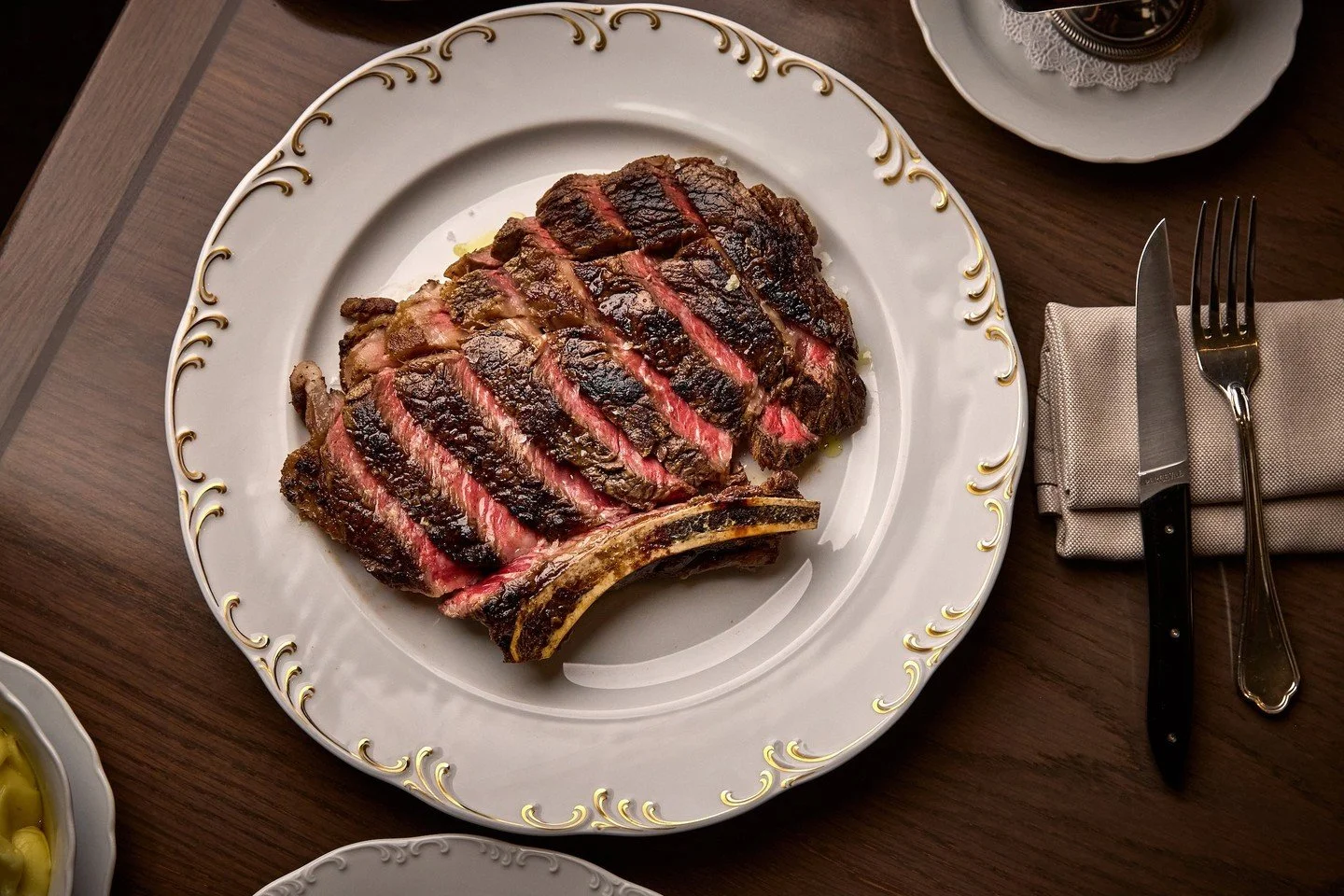 Tuesday evening plans with a side of your choice of B&eacute;arnaise, Bordelaise, Black Truffle Butter or Salsa Verde.