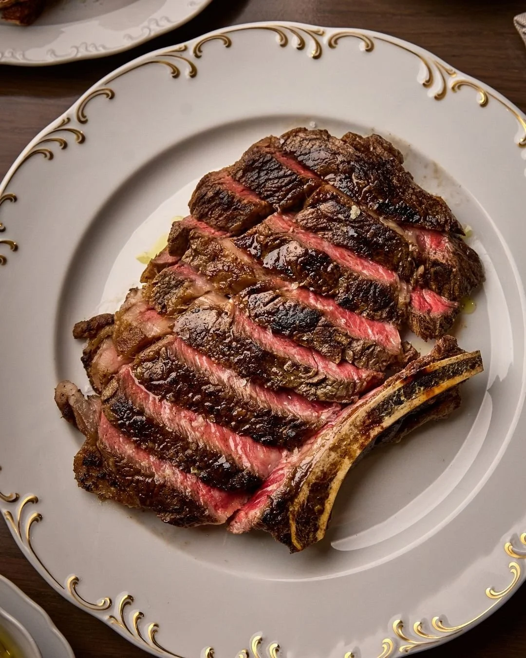 Our American Wagyu Ribeye is sourced from a small farm in Pennsylvania. Only the best cuts from grill to plate.