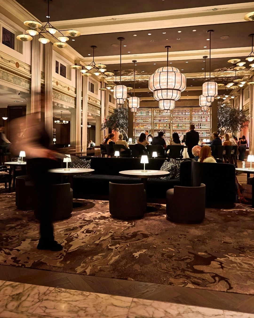 Join us at the lounge and bar to begin or end the night. ✨ 

Hours | 4PM to 12AM