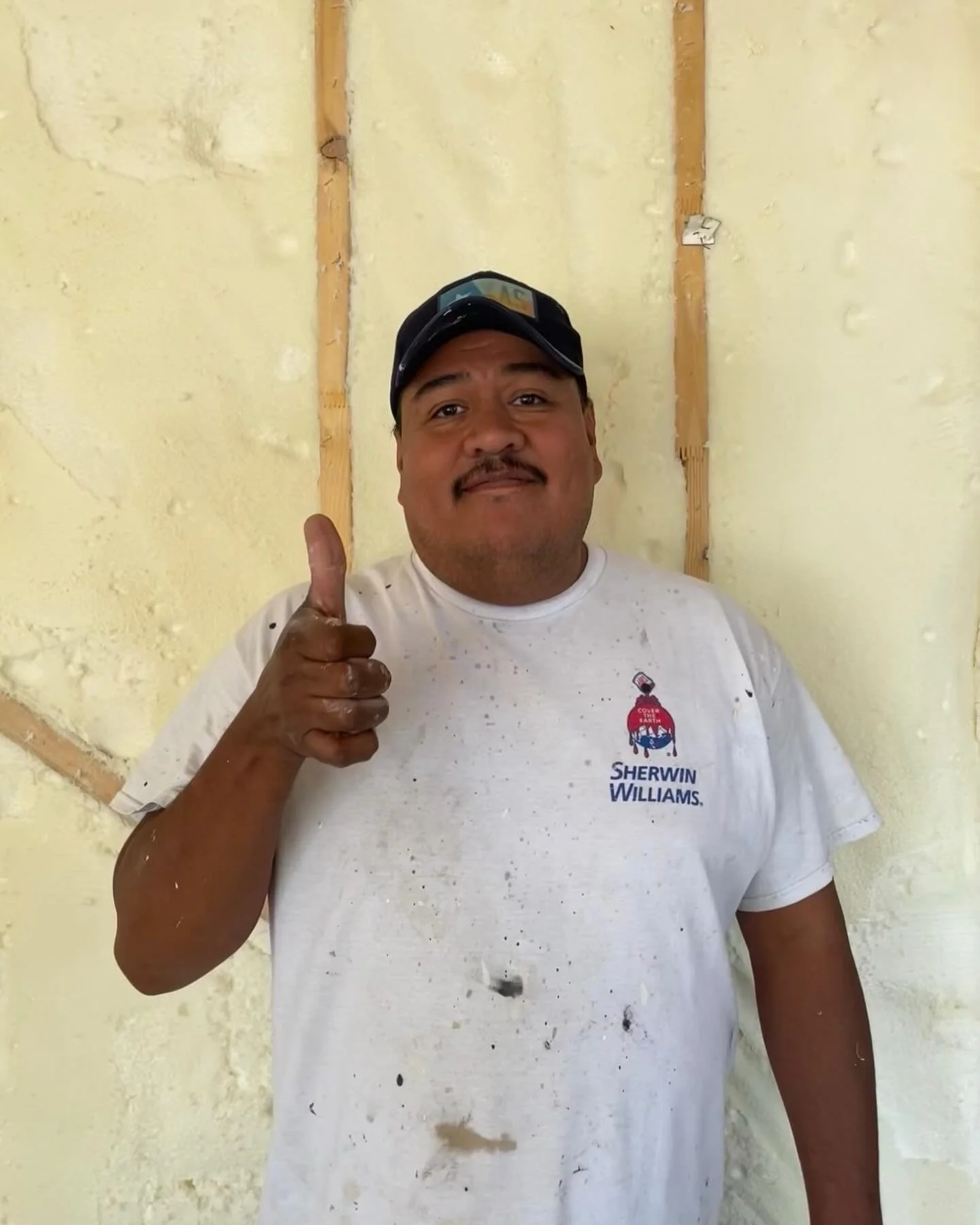 Transforming spaces with a splash of color! 🎨 Meet Luis, our skilled house painter. Turning visions into vibrant reality. #PaintingPro #sherwinwilliams