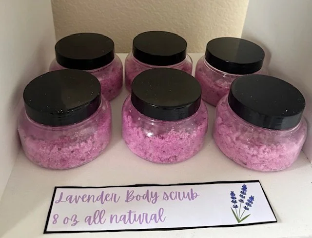 Lavender Sugar Scrub