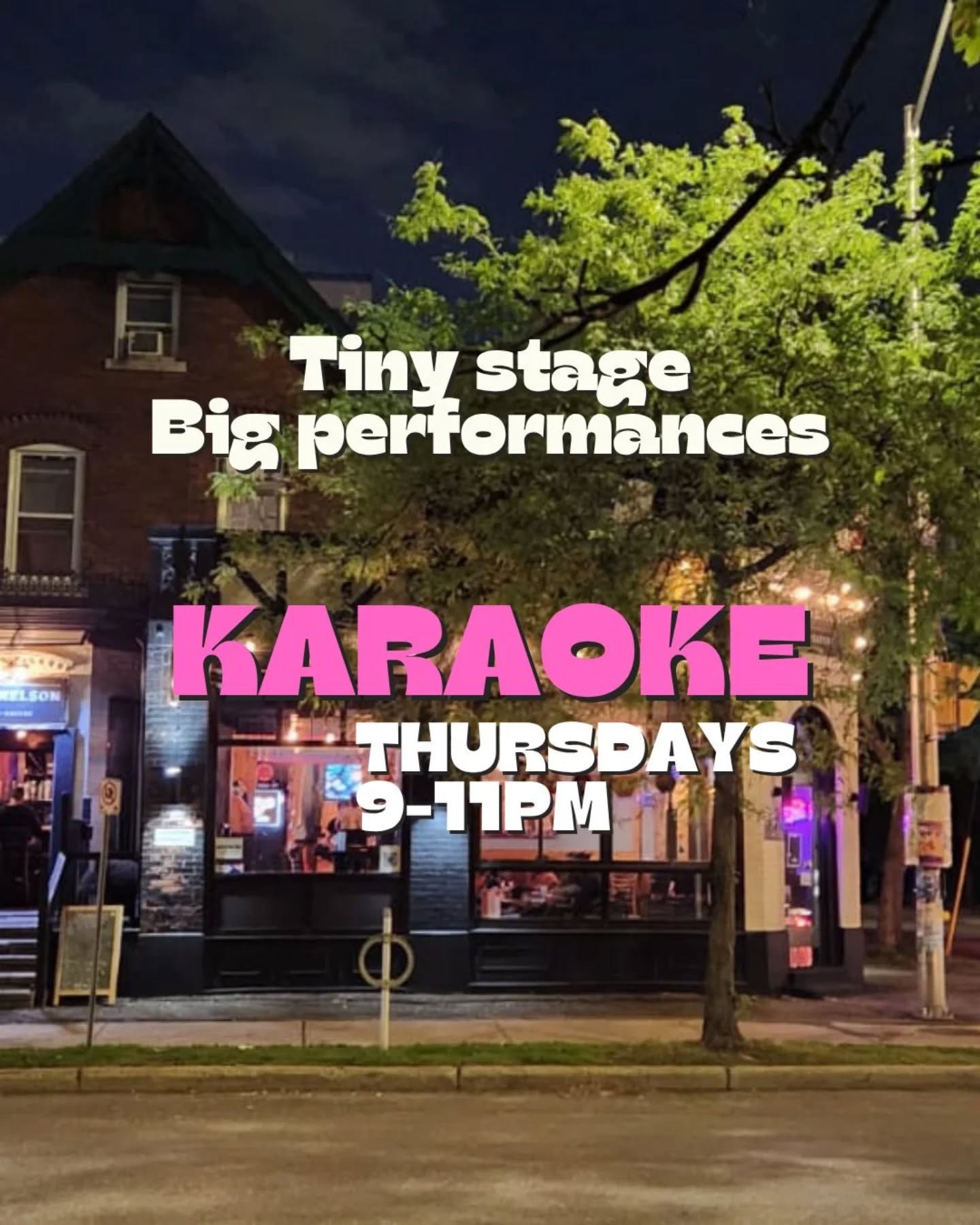 Do you have #untappedtalent and have a singing voice that needs to #beheard ? Or if you just like to #beltoutatune - that works too. Because that's exactly what #karaokethursday is for 9-11pm