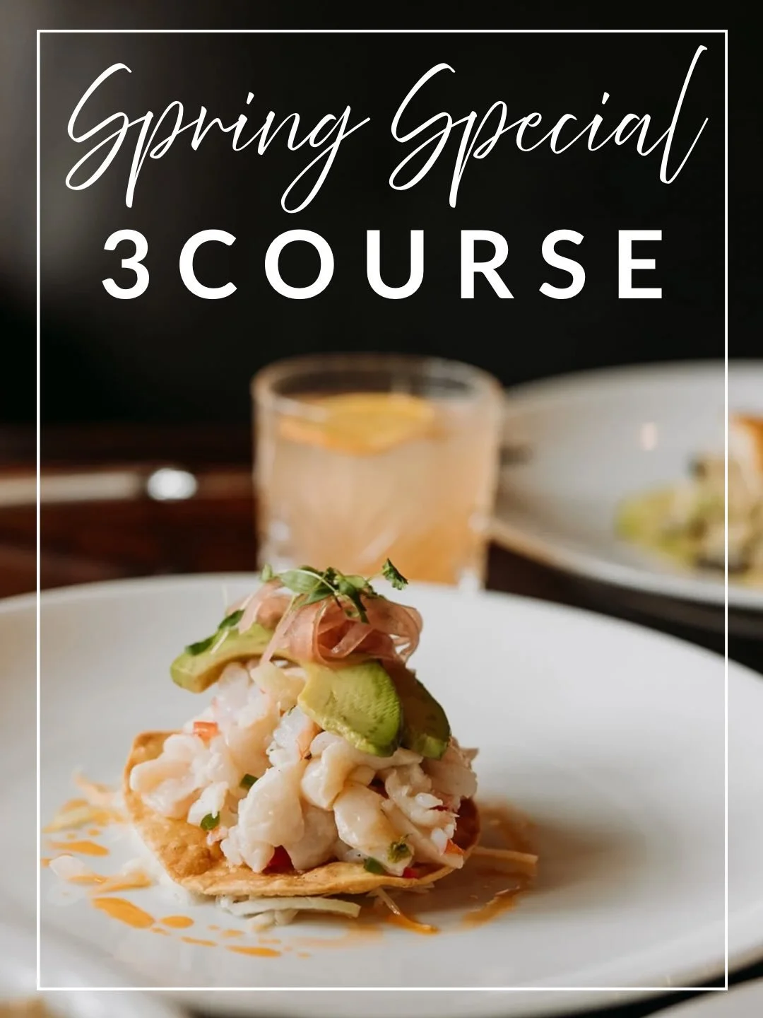 Celebrate the season with our Spring Three Course Special.
$69 per person. Available Sunday through Thursday. 
Starting April 19th.