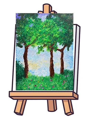 Sip & Paint: Fingerpainting Class